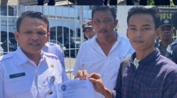 Rumban Sumut Demo Di KPU Provinsi, Meminta Komisioner KPU Batu Bara diganti