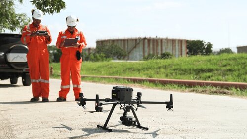 Halo Robotics Lakukan General Visual Inspection DJI Zenmuse H30T (Sumber: VRITIMES.com)