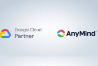 Logo AnyMind Group dan Google Cloud Partner (Sumber: VRITIMES.com)