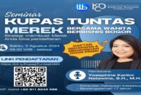 Seminar Kupas Tuntas Merek, KDC bersama Komunitas Wanita Berbisnis Bogor (Sumber: VRITIMES.com)