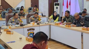 Dukung Pilkada Serentak 2024, Lapas Pekanbaru Ikuti Rapat Koordinasi DPT di Polresta Pekanbaru