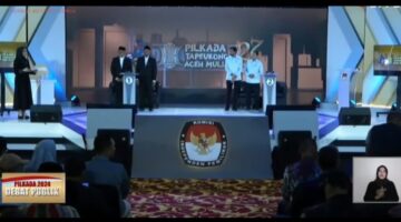 Dalam Debat Cagub Dan Cawagub Aceh 2024. Afdhal Berikan Pilihan Politiknya…. 