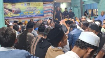 Lantunan Sholawat Sambut Calon Bupati Gayo Lues No 1 “Said Sani-Saini” di Kampung Pasir