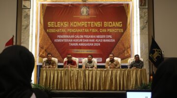 Tahapan SKB CPNS 2024 Dimulai, Kakanwil Kemenkumham Riau Pantau Langsung Hari Pertama