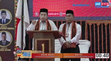 Said Sani Paparkan Program Ketahanan Pangan di Debat Publik Calon Bupati Gayo Lues 2024