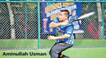 Aminullah Ajak Kabupaten/Kota Majukan Tenis, Gelar Turnamen